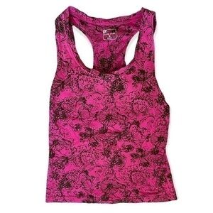 Title nine Racerback Workout Tank Top With Sports Bra